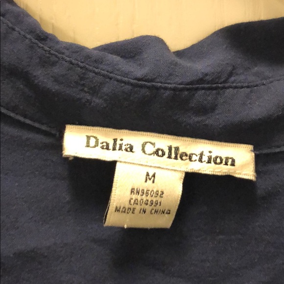 Navy button down - Picture 3 of 4